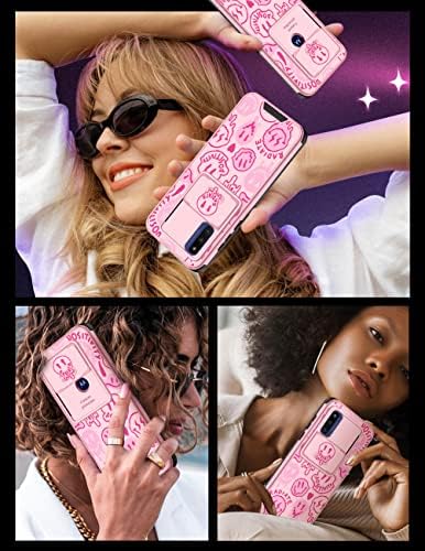 Goocrux za moto g čisti slučaj telefona Smiley lice djevojke žene kawaii slatka ružičasta girly telefona poklopac preppy osmijeh jedinstveni