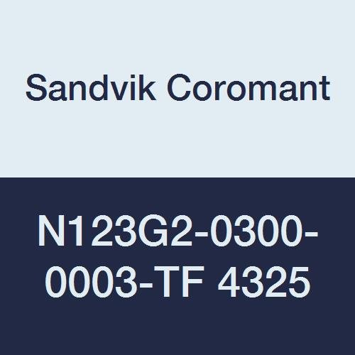 Сандвик Коромант, N123G2-0300-0003- TF 4325, Токарная ploča CoroCut 1-2, Твердосплавная, neutralne rezanje, marka 4325, Ti+Al2O3+TiN,