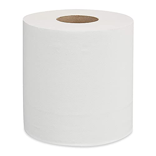 kommercijalni bijeli papirnati ručnici s tvrdim rolama, kompatibilni s univerzalnim raspršivačem, 800 stopa po kolu - 6 koluta