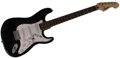 Arnel Pineda potpisan autogram pune veličine crni blatobran Stratocaster Električna gitara s Jamesom Spence JSA provjera autentičnosti