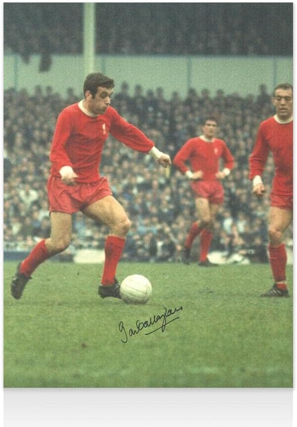 Ian Callaghan potpisao Liverpool Photo - Liverpool Legend Autograph - Autografirani nogometni fotografija