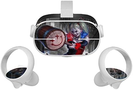 Amala Naidu Singer Girl VR Oculus Quest 2 VR slušalice i Kontrolera kože, vinilna naljepnica koža za VR slušalice i kontrolera, zaštitni