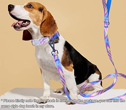 JDidneid Nylon Dog Collar, podesiva kravata boja za pse, izdržljivo sjajno za male srednje velike pse