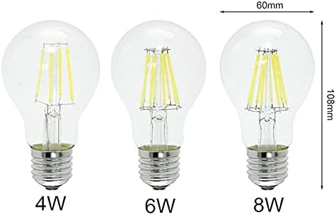 519 4 vata Edison led svjetla Podesiva svjetlina 960 926 / 927 Osnovna LED žarulja sa žarnom niti za kupaonicu, kuhinju, dnevni boravak