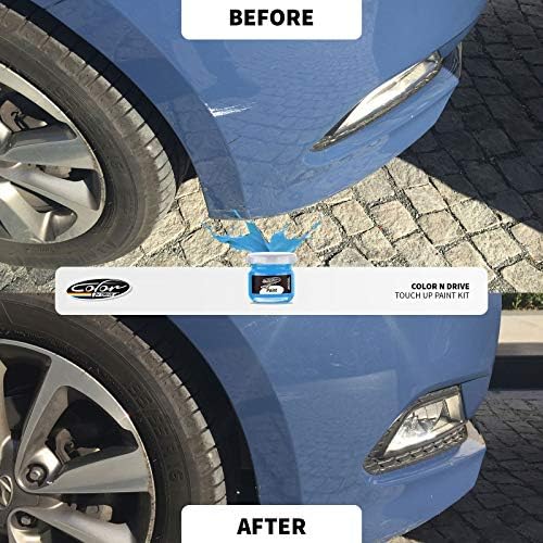 Boja n pogon za Volvo Automotive Touch Up Paint - 721 - tekuće plavo met/dagnji plavi met - popravak ogrebotine, točan podudaranje