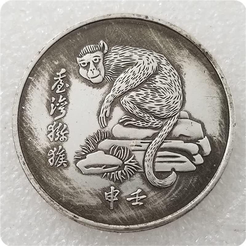 Antikni zanati zadebljani makak komemorativni novčić ICBC dolar 0274