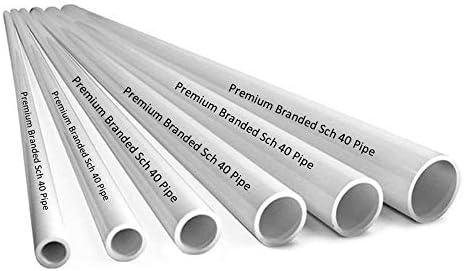 PVC cijev SCH40 1-1/2 inča bijela prilagođena duljina