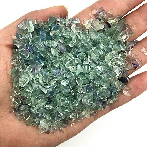Seewoode AG216 50G 2-4 mm Natural Green Fluorit Crystal Quartz Gravel je pao zacjeljivanje prirodnog kamenja i kristala dar