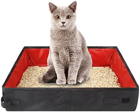 Kutija za mačke sklopiva Putna kutija za kućne mačke kutija za smeće za pse sklopiva posuda za mačke Vodootporna na otvorenom