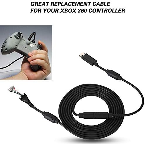 8,2 ft 5-pinski kabel za gamepad izmjenjiva žica s podijeljenim adapterom za 960, izmjenjivi kabel za kontroler 360 960-kabel za 960