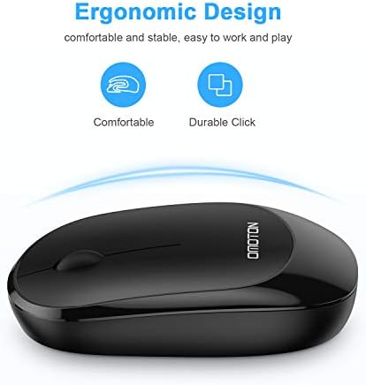 Bluetooth miš OMOTON za Mac, Bežični miš za MacBook Air /Pro, Tihi miš za MacBook, iPad, iPad Pro i prijenosna računala s podrškom