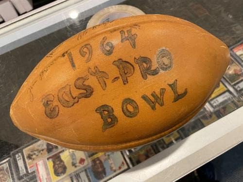 1964. NFL Pro Bowl tim potpisao je nogometni Huff Lilly Renfro Jurgensen Ringo 36 JSA - Autografirani nogomet