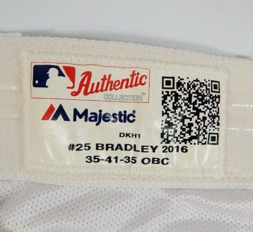 Arizona Diamondbacks Archie Bradley 25 Igra Korištena bijelih hlača 35-41-35 40-Igra se koristi MLB hlače