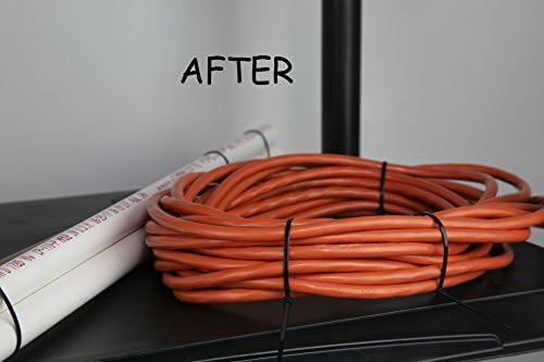 Višenamjenske kabelske veze, Zip veze teške su za upravljanje kabelom i kablovima. Žičane veze mjeri 8