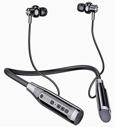Cathermengo 100 sati-TF kartica Podrška bežične Bluetooth slušalice, slušalice za vrat s ugrađenim mikrofonom za uklanjanje buke, hi-fi