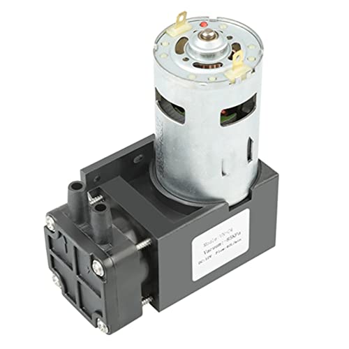 Mikro vakuumska pumpa, 12/24 Vdc, mini kompresor zraka 80/85 kpa, membranska pumpa bez četkica bez ulja, protok 12/40 l / min