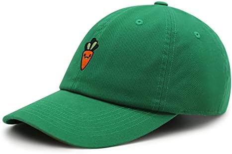 JPAK nasmiješena mrkva Premium tata šešir izvezena bejzbol kapica povrće vegan