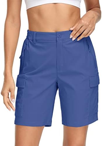 Tacvasen ženske planinarske kratke kratke hlače brze suhe casual teretni kratke hlače s 5 džepova za ribolovno kampiranje