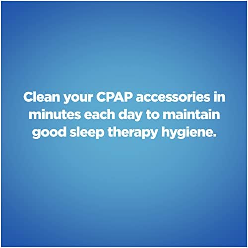 Resplabs maramice CPAP maske - CPAP čistač za sve maske, jastuke, zalihe i pribor, bezpeno i bez alkohola - 3x 110 paket