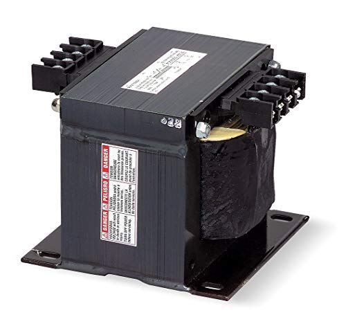 Square D upravljački transformator, 500VA VA ocjena, 240/480VAC Ulazni napon, izlazni napon 120VAC - 9070T500D1