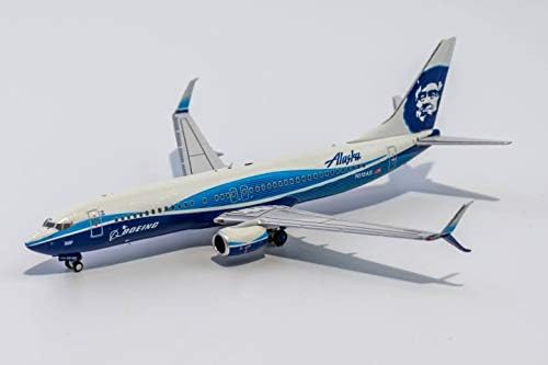 NGM58095 1: 400 ng model Alaska Airlines B737-800 reg n512as 'duh iz Seattlea'