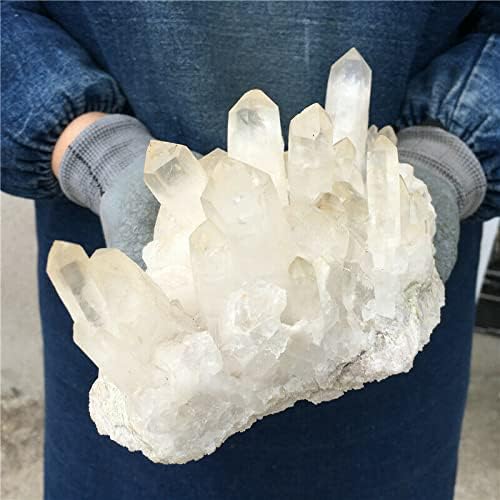 4,07 lb Natural Clear Quartz Cluster Crystal Mineral Reiki Healing DB4738-BCA