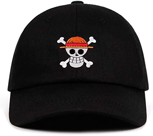 Anime šešir, jednodijelna bejzbolska kapa, Japanski tatin šešir za muškarce, Crna