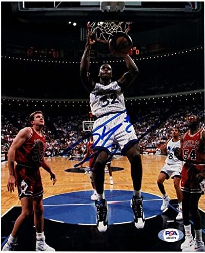 Shaquille O'Neal potpisao 8x10 POTO PSA DNA AI43673 Orlando Magic Rookie Photo - Autografirane NBA fotografije