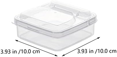 Plastična kutija za maslac 2kom spremnici za skladištenje hrane u hladnjaku prozirna kriška sira kutija za skladištenje maslaca svježina
