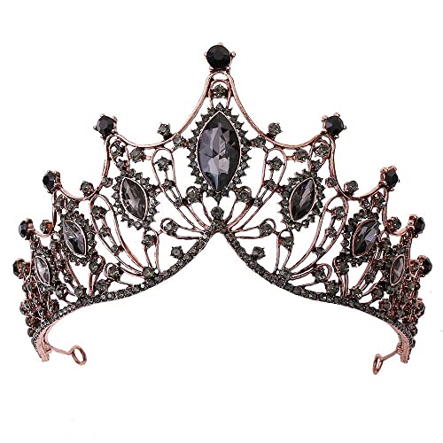 Princeza traka za glavu trake za kosu Temperamentna traka za glavu vjenčana traka kristalna Tiara rhinestone circon barokna pokrivala