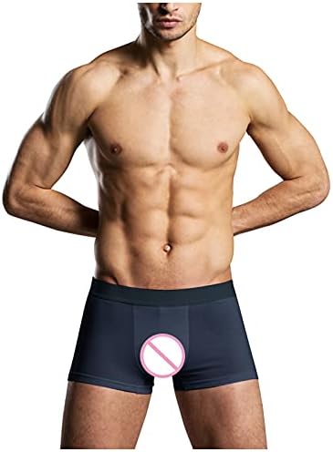 Bokseri za muškarce u boji Čvrsta bokser elastični donje rublje Udobna veličina Velikog muškog donjeg rublja za muškarce