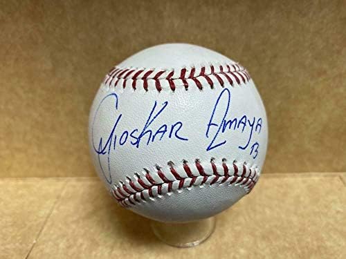 Gioskar Amaya Chicago Cubs potpisao je autogramirani M.L. Bejzbol w/coa - autogramirani bejzbol