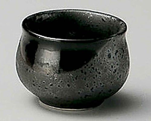 HISAGO ORIBE 2INCH SET 5 SAKE CUPS Crni porculan napravljen u Japanu
