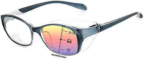 Sigurnosne naočale za lutke s čitateljima 1,5 2,0 1,0 progresivna multifokus anti magla i plava svjetlost blokirajući naočale za čitanje