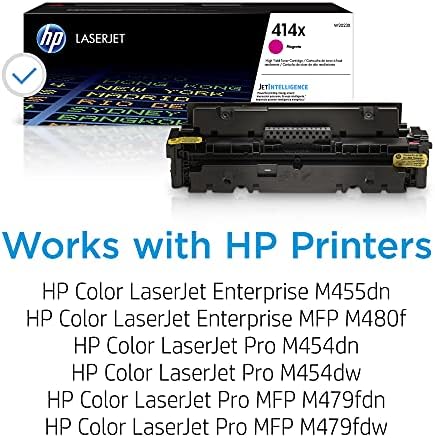 Toner HP 414X Magenta visoke kvalitete | Radi s HP Color LaserJet Enterprise M455dn, MFP M480f; HP Color LaserJet Pro serije M454,