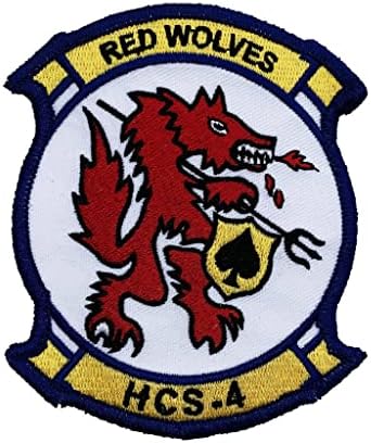 HCS-4 flastera eskadrile crvenih vukova-šivanje