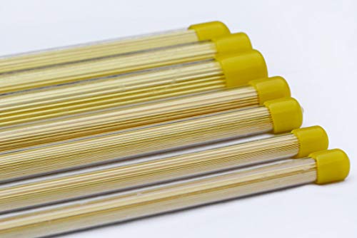 10 komada EDM bušenja mesingane cijevi elektroda OD 1,0 mm x 400 mm