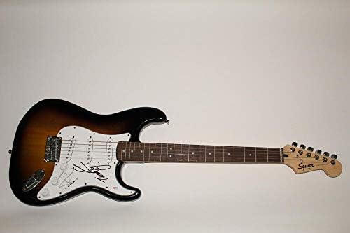 Rick Nielsen i Robin Zander potpisali su autogram Fender Brand Electric Gitara - PSA