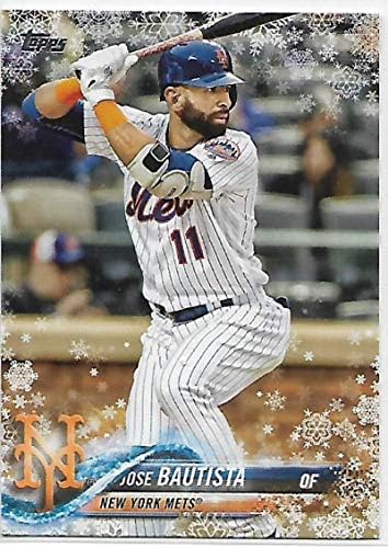 2018. Topps Holiday HMW124 Jose Bautista NM-MT Mets