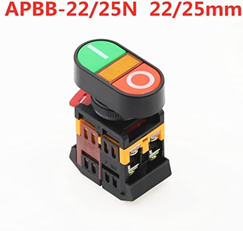 Ienyu APBB-22N-25N PPBB-30N START-STOP Dvostruki prekidač s LED svjetiljkom