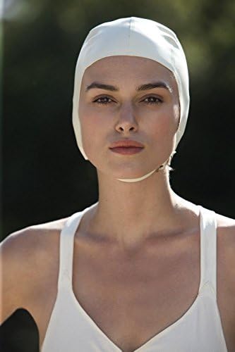 Keira Knightley fotografija 8 inča x 10 inča fotografija Atonement Close Up Bijela kapica za plivanje i film o kupaćim kostima