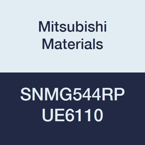 Mitsubishi Materijali SNMG544RP UE6110 CARBIDE SN Type Negativno okretanje umetka s rupom, općim rezanjem, CVD obloženim, kvadratnim,