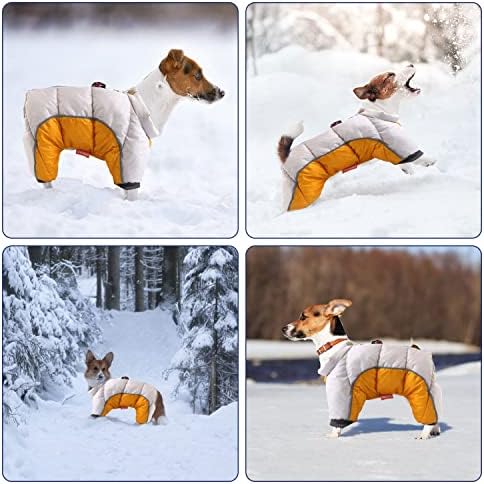 Zimski pas pamučni kaput vodootporni vjetar, Beacon Pet Topli podstavljeni psi Down Jacket, lagana vanjska odjeća za kućne ljubimce