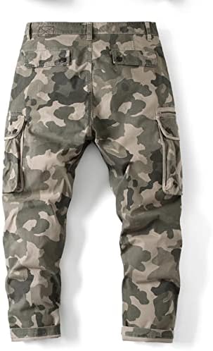 Muške traperice Camo hlače za sportove na otvorenom planinarske hlače s džepovima u obliku krpica Plus veličina planinarskih hlača