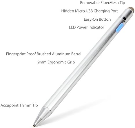BoxWave Stylus olovka kompatibilna s Meizu 16 Plus - AccuPoint Active Stylus, Electronic Stylus s ultra finim vrhom za Meizu 16 Plus