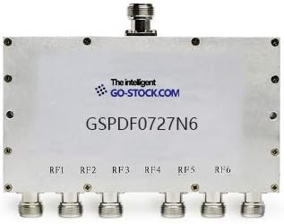 GSPDF0727N6 6-smjer za razdjelnik snage za razdjelnik snage NPYE 50W 700-2700MHz
