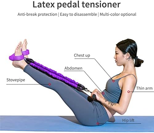GKMJKI pojas otpornosti na pedalu Postavka podešena čvrstoća podesiva se ne klizava mišića pedale za vježbanje prsa ekspander home