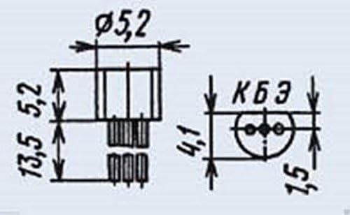 S.U.R. & R Alati KT6113A Analog BF337, SS9018D Tranzistor Silicij SSSR 50 PCS