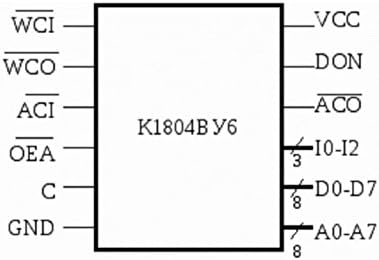 S.U.R. & R alati IC/Microchip 1804VU6 Analog AM2940 SSSR 1 PCS