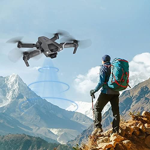 UJIKHSD Dron s kamerom za djecu, FPV HD 4K video dronovi za početnike za odrasle, s funkcijom izbjegavanja prepreka Hobby RC Quadcopter,